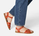 Salt-Water sandals - Adult Classic style in Paprika