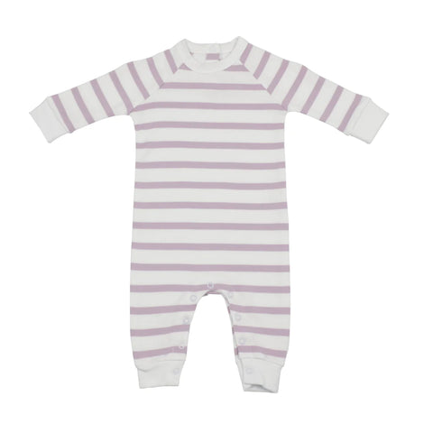 BOB & BLOSSOM All-In-One Parma Violet & White Breton Stripe