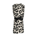 ROSE IN APRIL Swaddle - Leopard Print Natural