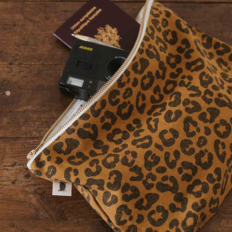 Leopard pouch deals