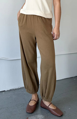 LE BON SHOPPE Ballon Pants - Tobacco
