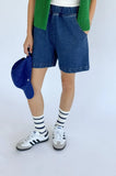 LE BON SHOPPE City Shorts - Blue Denim