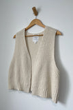 LE BON SHOPPE Granny Cotton Sweater Vest - Naturel