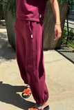 LE BON SHOPPE Ballon Pants - Cabernet