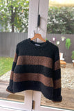 LE BON SHOPPE Simone Sweat - Black/Espresso