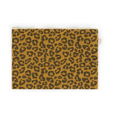 ROSE IN APRIL Large Pouch Bag - Caramel Leopard