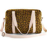 ROSE IN APRIL Weekend/Changing Bag - Tan Leopard