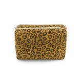 ROSE IN APRIL Wash Bag - Caramel Leopard