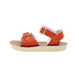 Salt-Water sandals - Kids Surfers style Paprika