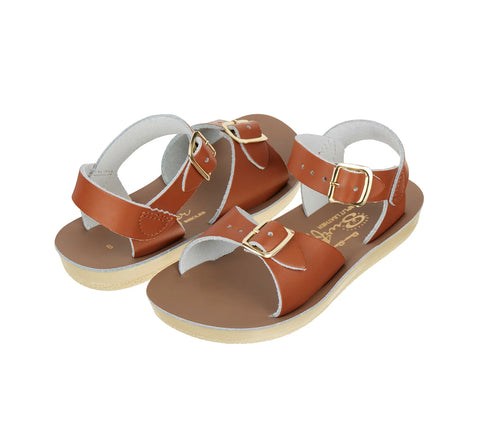 Salt-Water sandals - Kids Surfers style in Tan