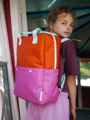 Pink large backpack online