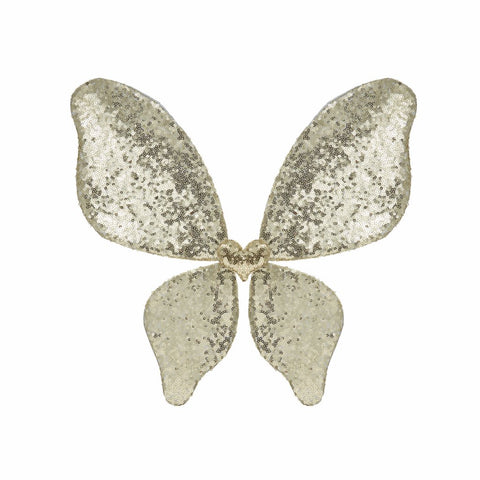 MIMI & LULA Sparkle Sequin Wings - Gold