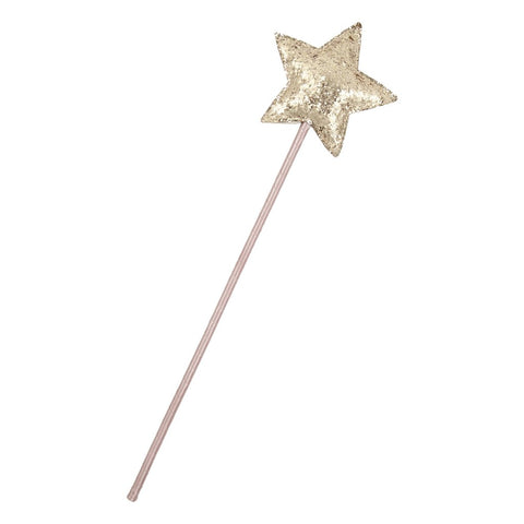 MIMI & LULA Glitter Star Wand - Gold
