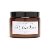 SEVENSEVENTEEN Large Candle - All The Love/Black Pomegranate