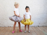 BOB & BLOSSOM Tutu Skirt - Grey Yellow