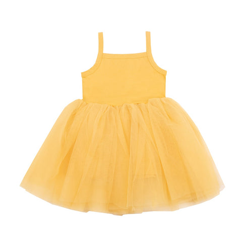 BOB & BLOSSOM Tutu Dress - Mustard