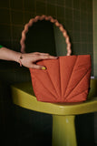 The Sticky Sis Club Padded Toiletry Bag - Croissant Brown