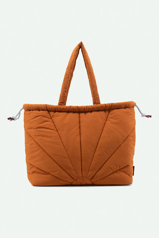 The Sticky Sis Club Padded Tote Bag- Croissant Brown